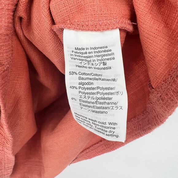 Madewell Texture & Thread Pink Wrap Tie Tank Top Women's XL Style L8969 - Picture 8 of 8